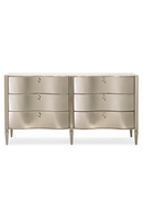Gold 6-Drawer Dresser | Caracole Wonder-Full | Oroatrade.com