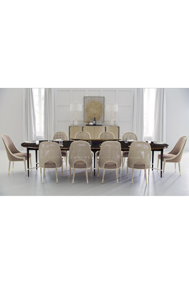 Round Paldao Dining Table | Caracole Long And Short Of It | Oroatrade.com