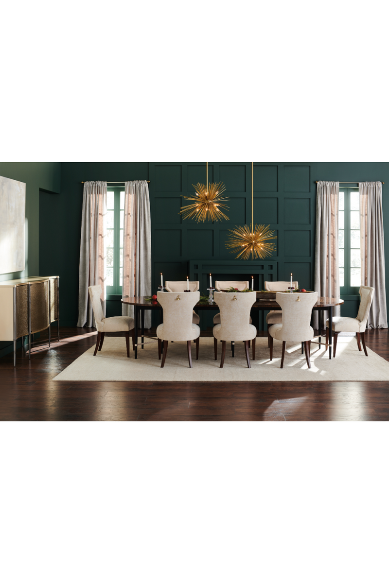 Curved Glass 4-Door Sideboard | Caracole A New Day | Oroatrade.com