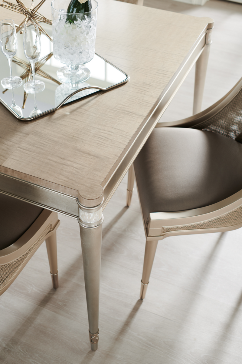 Cut-Out Back Dining Chair | Caracole Cane I Join You | Oroatrade.com