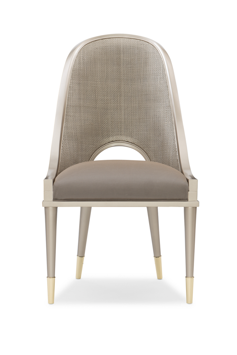 Cut-Out Back Dining Chair | Caracole Cane I Join You | Oroatrade.com