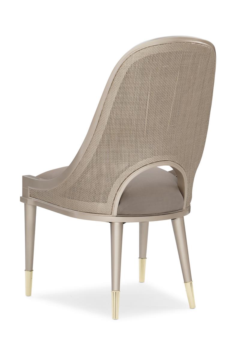 Cut-Out Back Dining Chair | Caracole Cane I Join You | Oroatrade.com