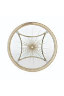 Starburst Patterned Side Table | Caracole Rising Star | Oroatrade.com