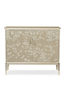 Leaf Patterned Taupe Sideboard | Caracole A Shimmer Of Light | Oroatrade.com