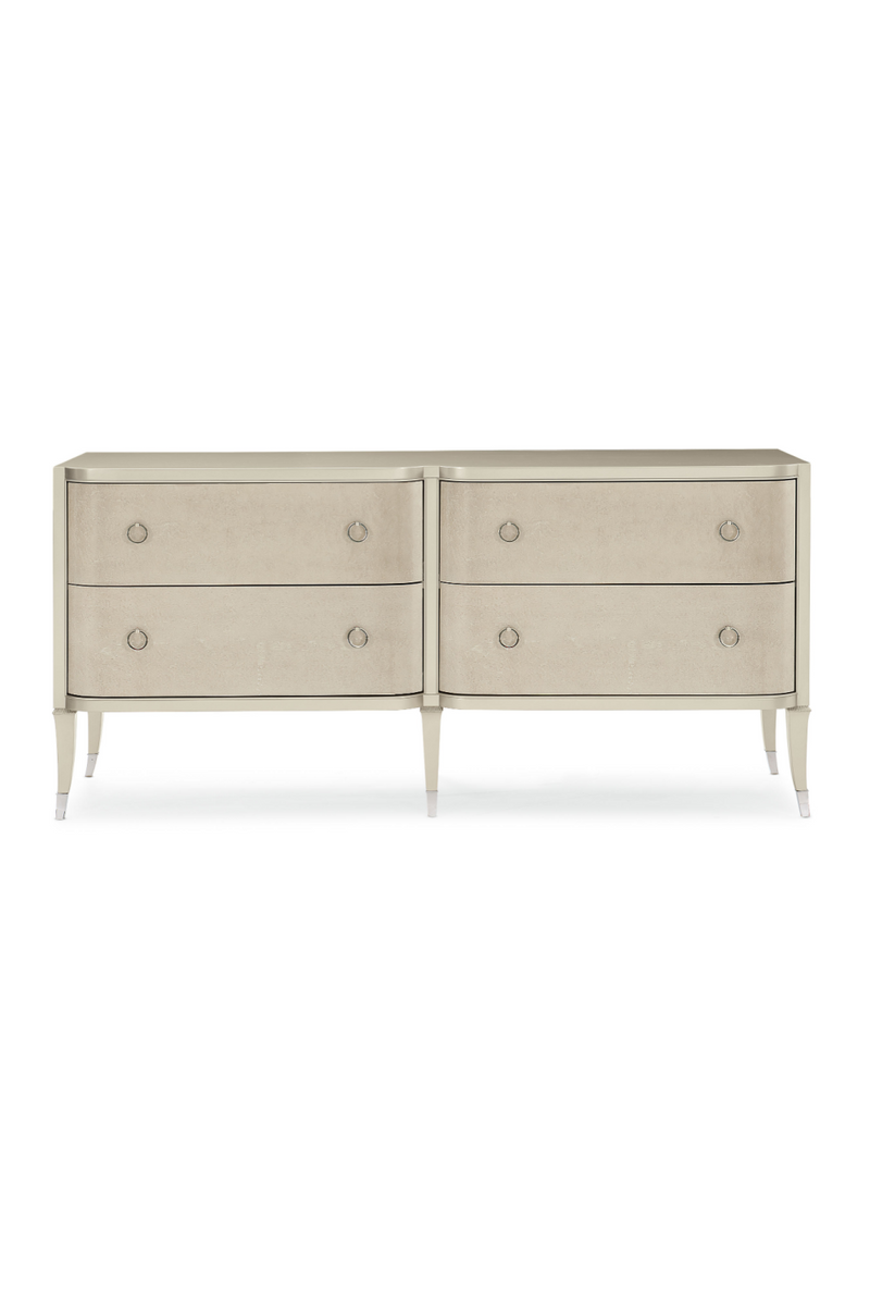 Silver 4-Drawer Dresser | Caracole His Or Hers | Oroatrade.com
