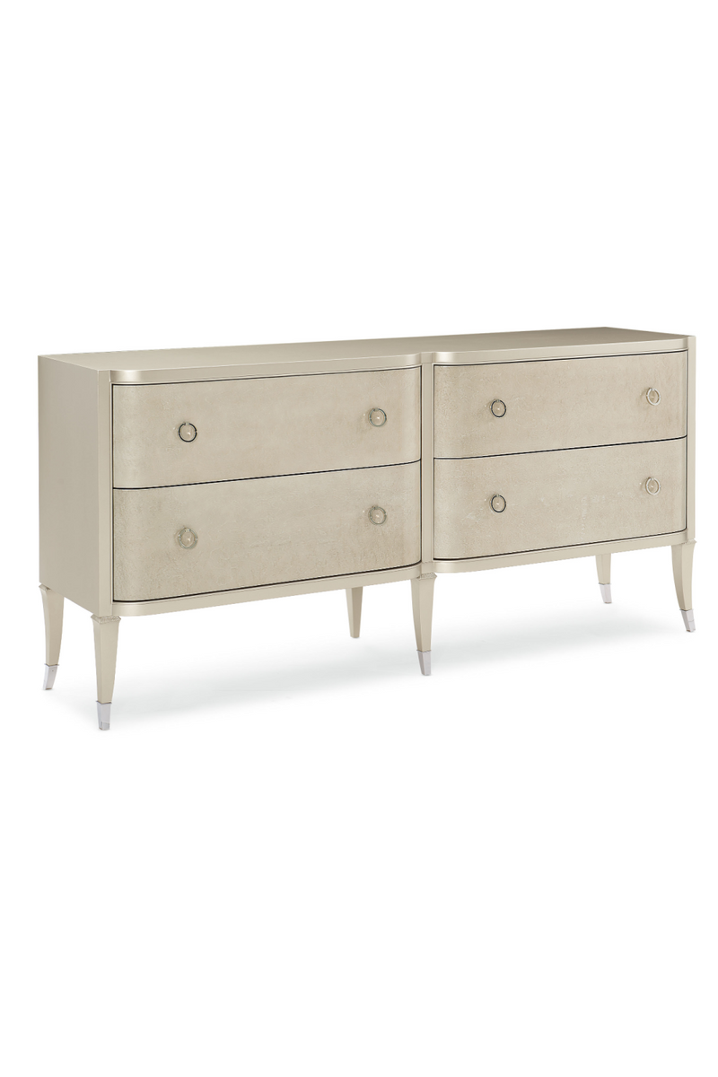 Silver 4-Drawer Dresser | Caracole His Or Hers | Oroatrade.com