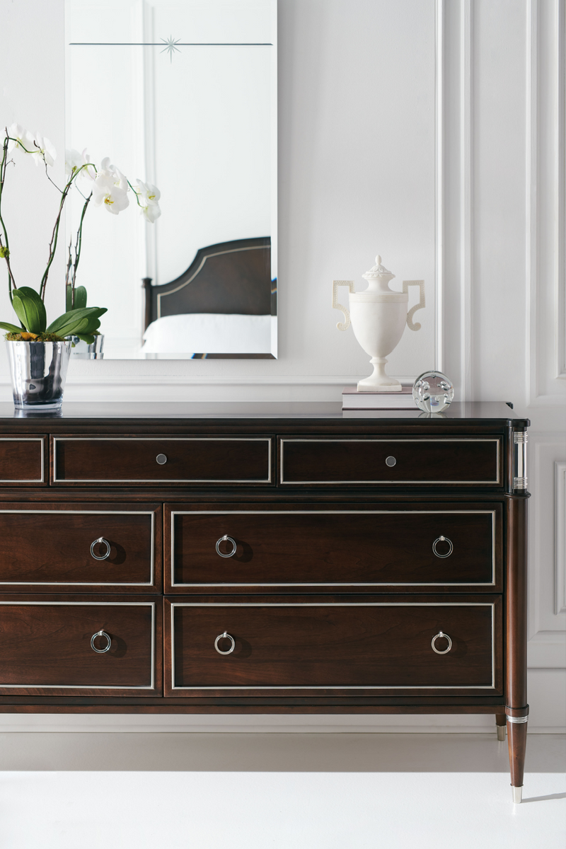 Mocha Walnut Dresser | Caracole Private Suite | Oroatrade.com