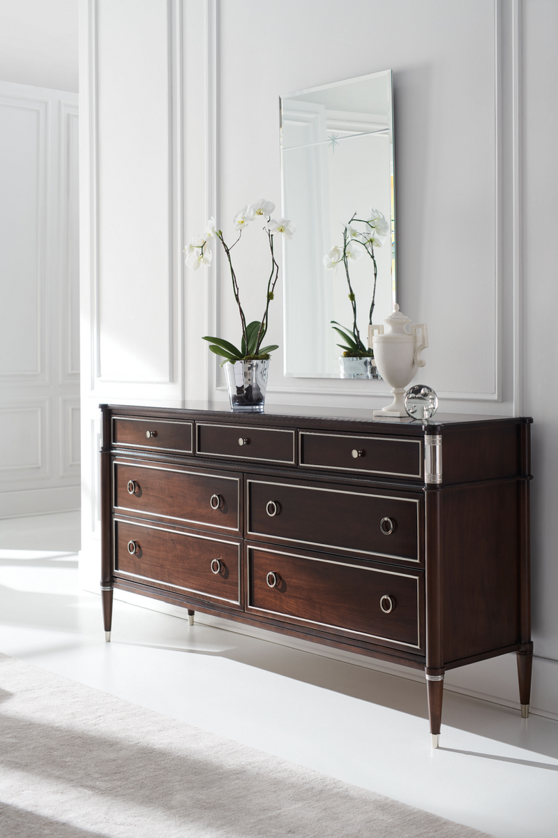 Mocha Walnut Dresser | Caracole Private Suite | Oroatrade.com