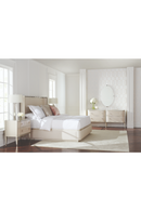 Soft Metallic 2-Drawer Nightstand | Caracole Perfect Match | Oroatrade.com