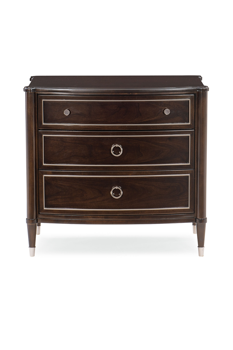 Brown Walnut Nightstand | Caracole How Suite It Is | Oroatrade.com