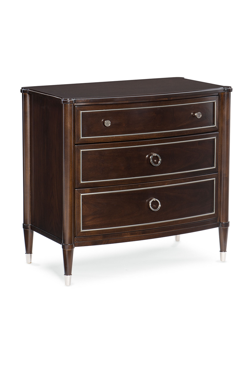 Brown Walnut Nightstand | Caracole How Suite It Is | Oroatrade.com