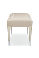 Cream Modern Bench | Caracole Boarding On Beautiful | Oroatrade.com