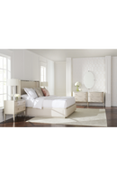 Modern Minimalist Cream Bed | Caracole Dream Big | Oroatrade.com