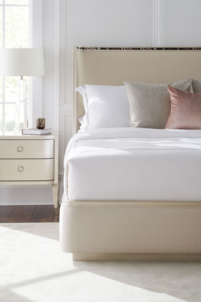 Cream Upholstered California King Bed | Caracole Dream Big | Oroatrade.com