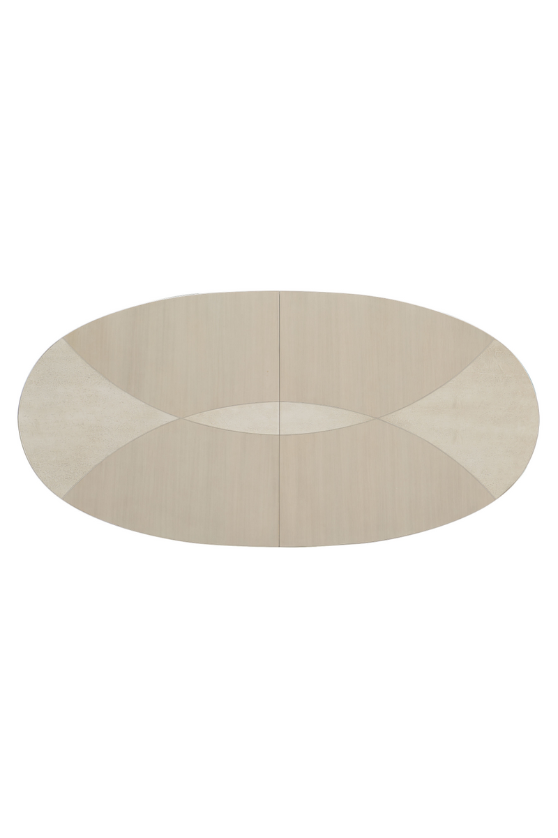 Oval Silver Dining Table | Caracole The Source | Oroatrade.com