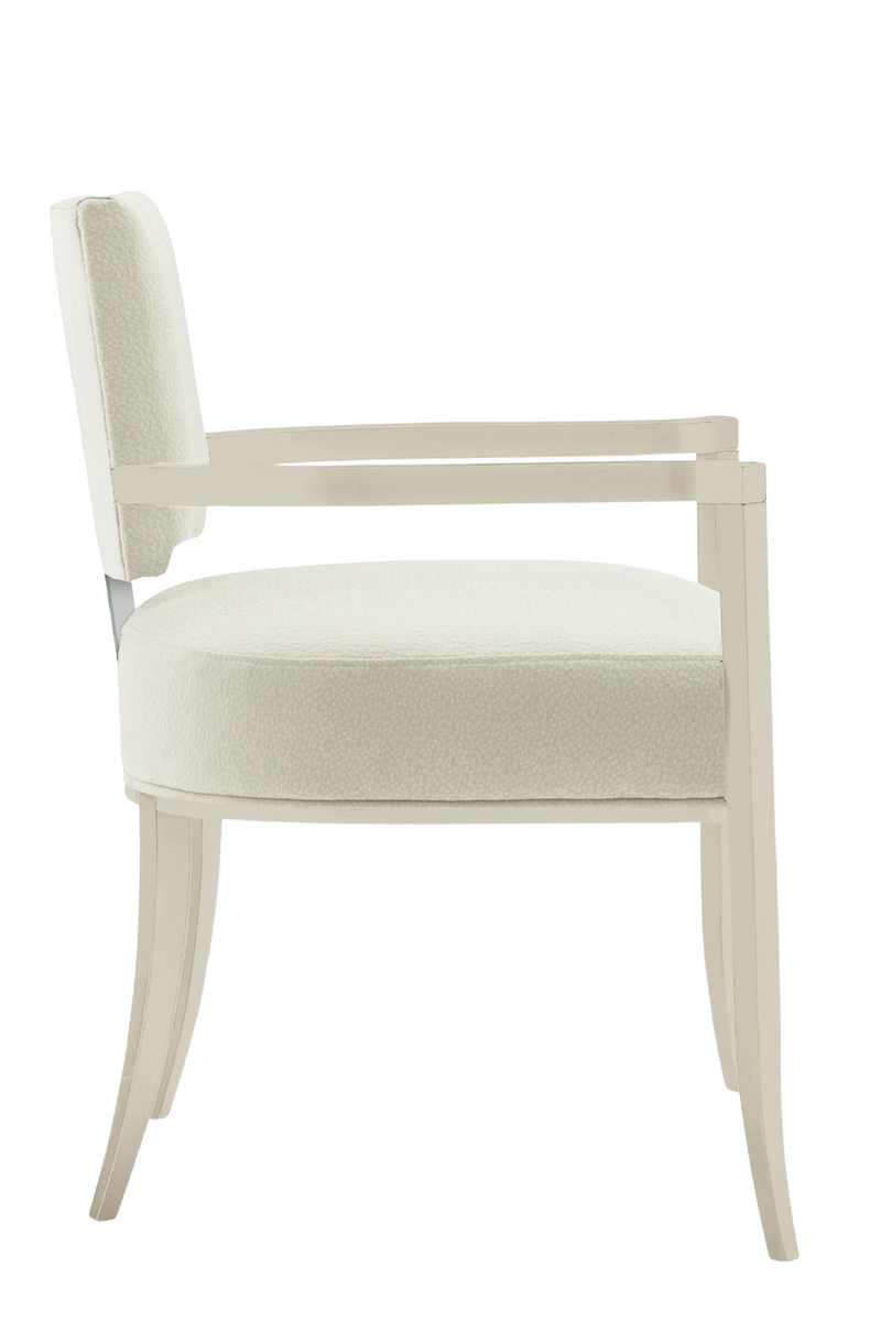 White Modern Dining Chair | Caracole Reserved Seating