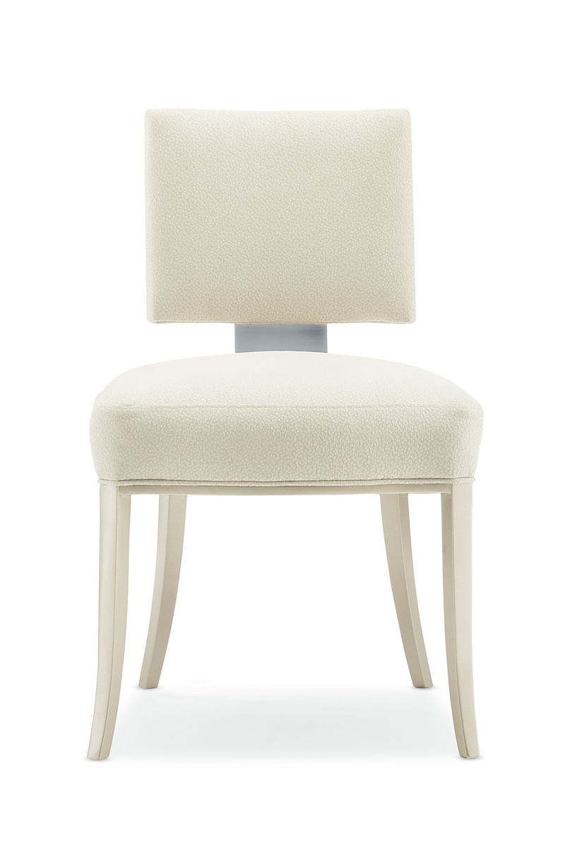Sateen Modern Klismos Dining Chair (2) | Caracole Reserved Seating | Oroatrade.com