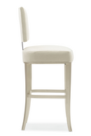 Neutral-Toned Bar Stool | Caracole Reserved Seating | Oroatrade.com