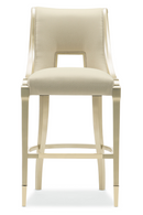 Cream Upholstered Bar Stool | Caracole In Good Taste | Oroatrade.com