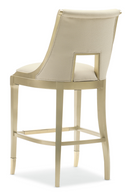 Cream Upholstered Bar Stool | Caracole In Good Taste | Oroatrade.com