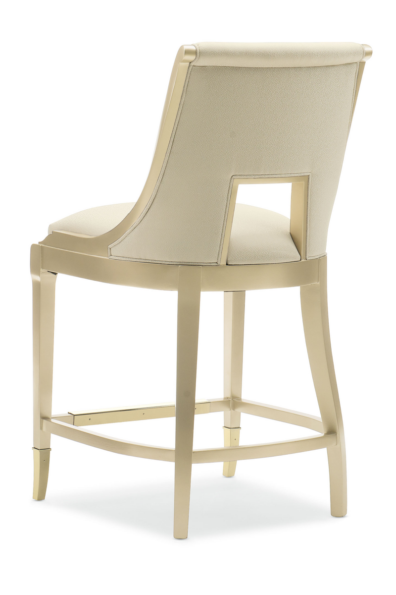 Cream Counter Stool | Caracole In Good Taste | Oroatrade.com