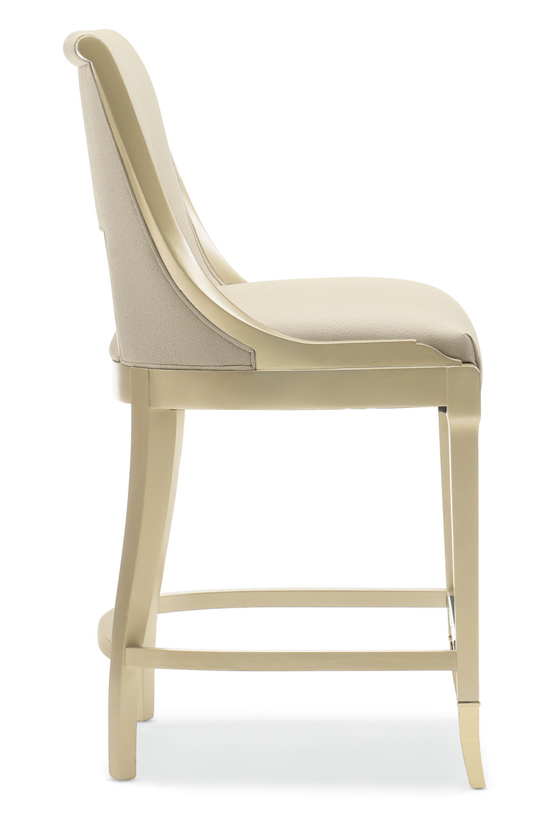 Cream Counter Stool | Caracole In Good Taste | Oroatrade.com