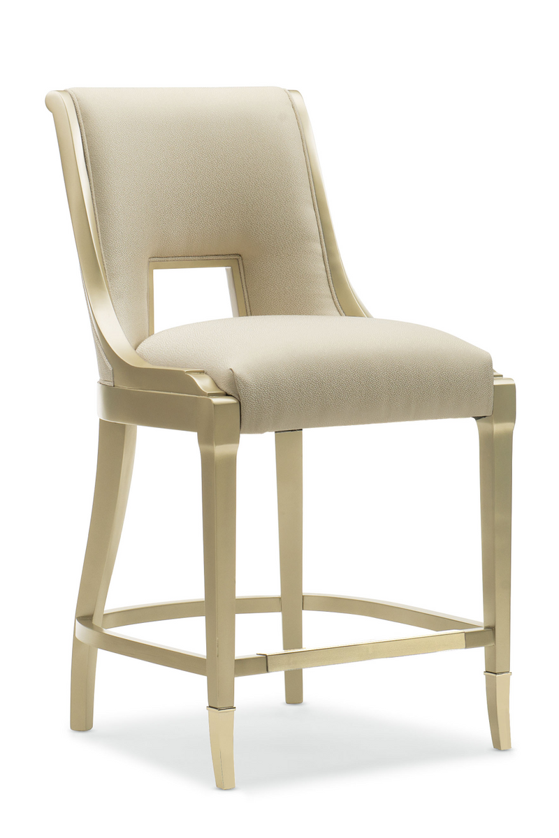 Cream Counter Stool | Caracole In Good Taste | Oroatrade.com