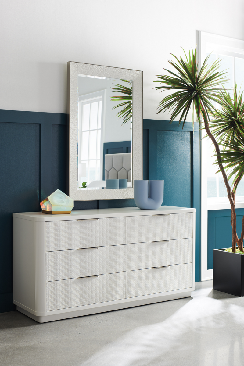 White Modern Dresser | Caracole Loving Touch | Oroatrade.com