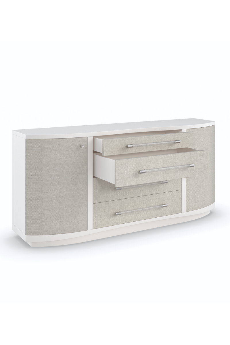 White Modern Dresser | Caracole Clear To Me | Oroatrade.com