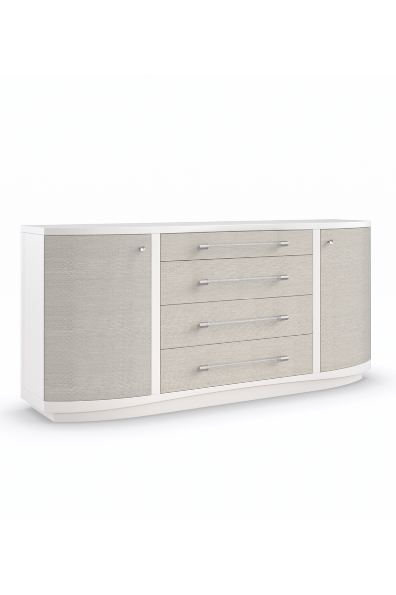White Modern Dresser | Caracole Clear To Me | Oroatrade.com