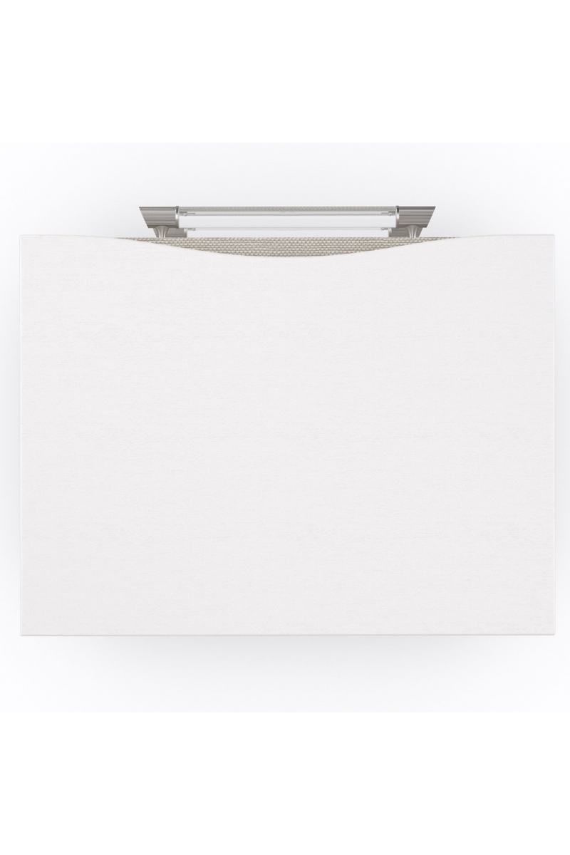 White Modern Nightstand | Caracole Clarity | Oroatrade.com