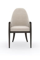 Beige Curved Armchair | Caracole Natural Choice | Oroatrade.com