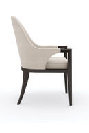Beige Curved Armchair | Caracole Natural Choice | Oroatrade.com