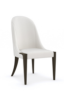 Cream Bouclé Side Chair | Caracole Time To Dine | Oroatrade.com