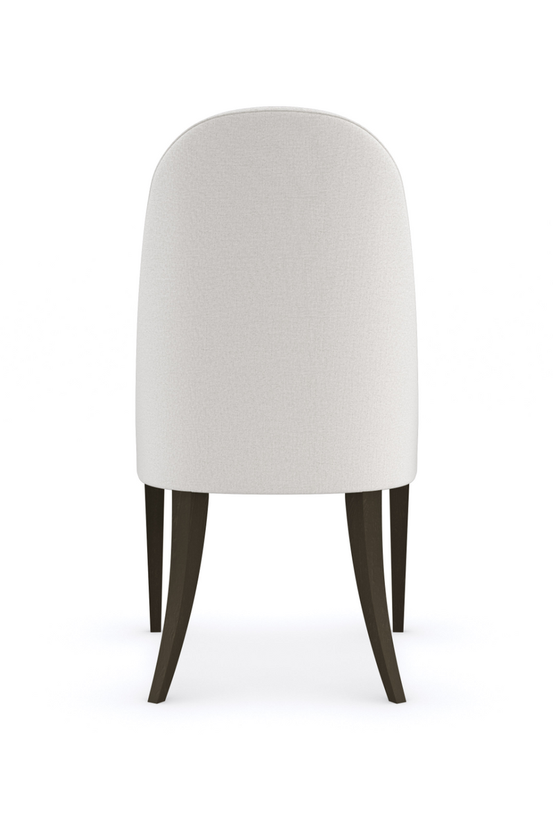 Cream Bouclé Side Chair | Caracole Time To Dine | Oroatrade.com