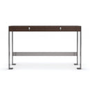 Metal Legged 2-Drawer Desk | Caracole Open for Business