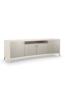 Silver Modern Media Cabinet | Caracole Full of Charm | Oroatrade.com