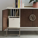 Wooden 4-Door Sideboard | Caracole A Touch of Class