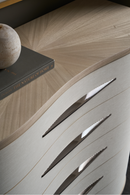 Vinyl Curved Dresser | Caracole Meandrous | Oroatrade.com