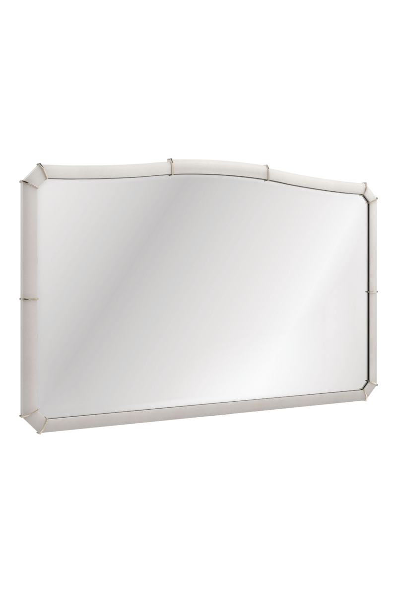 Shagreen Curved Mirror | Caracole Aria | Oroatrade.com