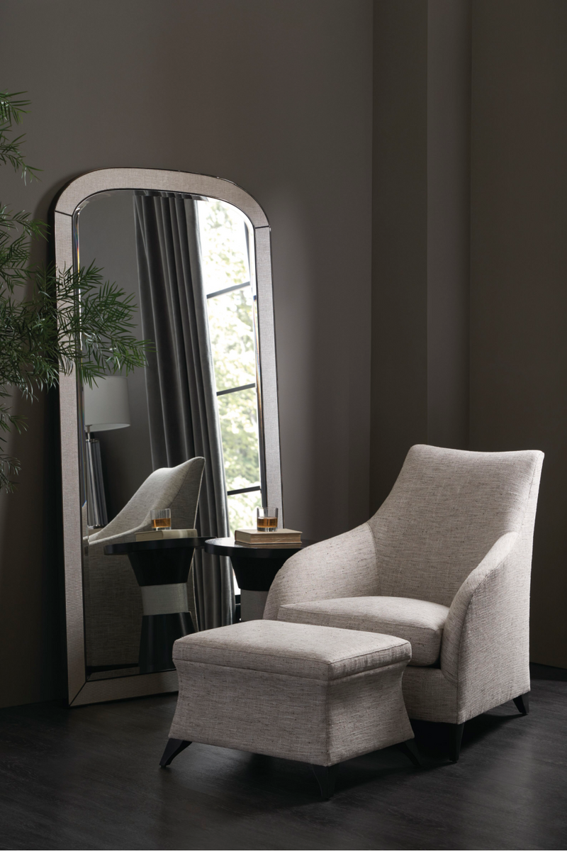 Arched Beveled Floor Mirror | Caracole Vantage Point | Oroatrade.com