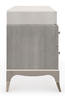 Gray Shagreen Nightstand | Caracole Vibrato | Oroatrade.com