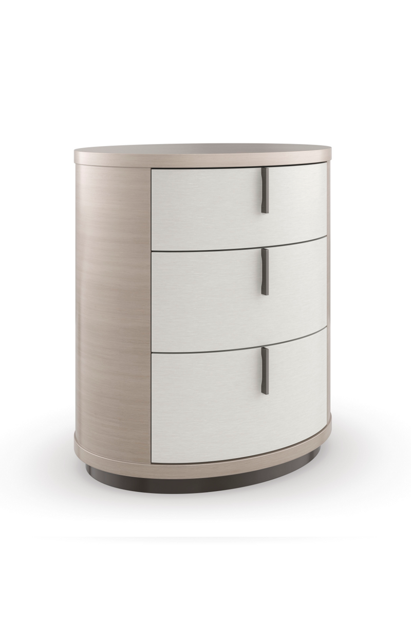 Oval Modern Nightstand | Caracole Wandering | Oroatrade.com