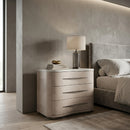 Marble Top 3-Drawer Nightstand | Caracole Nomadic
