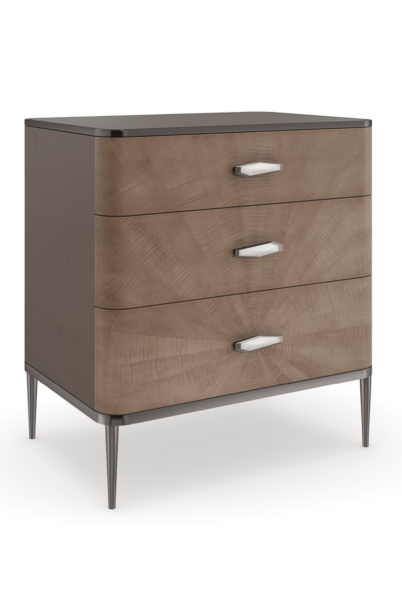 Modern Mocha Nightstand | Caracole Spectrum | Oroatrade.com