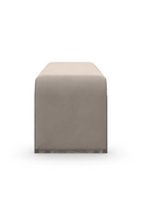 Taupe Velvet Bench | Caracole Traverse | Oroatrade.com