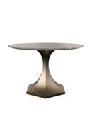 Gray Marble Dining Table | Caracole Top Brass | Oroatrade.com