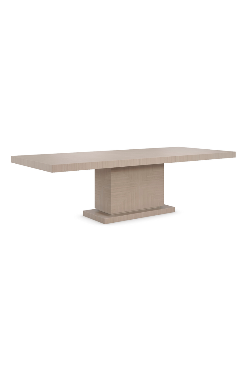 Gray Wooden Extendable Dining Table | Caracole Horizon | Oroatrade.com