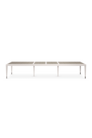 Silver Extendable Dining Table | Caracole Lattice Gather | Oroatrade.com