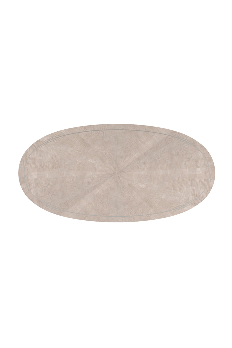 Gray Maple Oval Dining Table | Caracole Coronet | Oroatrade.com